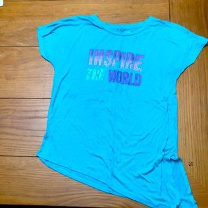 Girls “inspire the world” Tee